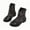 Black, variant on Viluyesy Boots for Kid Girls Knee Length Non Slip Thick Bottom Keep Warm Casual Fashion Girls Fall and Winter Shoes Yellow US 2.5 M