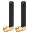 thumbnail image 1 of Antena WIFI de 2 piezas con conector SMA macho, 315 MHz, 3 DBI, impermeable, 50 W, rotación de 360°, conector de red, cabezal acodado., 1 of 14