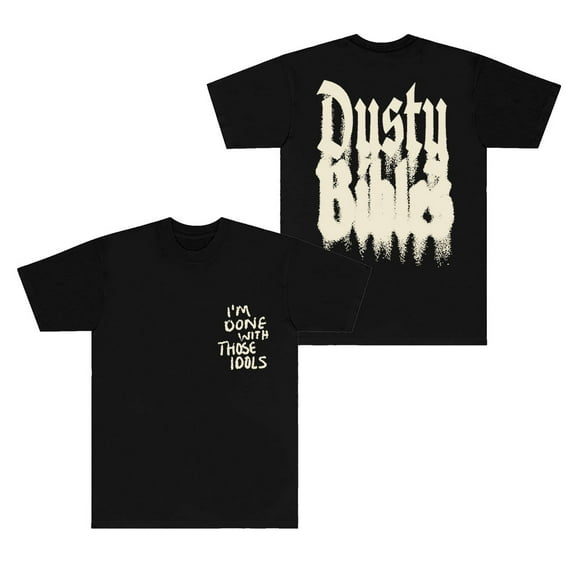 Josiah Queen Dusty Bibles T-Shirts Mt Zion Tour Merch Women Men Fashion Crewneck Short Sleeve Tee