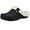 Black/White, variant on Women and Men Winter Slippers with Fuzzy Fleece Lining, Indoor Outdoor House Shoes with Anti-Slip Sole