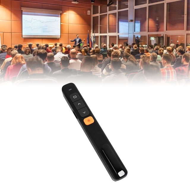 Puntero Láser, Presentador Inalámbrico Del Receptor USB Plug And Play De Frecuencia 2.4G Para El Aula
