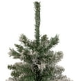 thumbnail image 4 of Northlight 3' Unlit Artificial Christmas Tree Medium Heavily Flocked Pine, 4 of 5