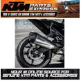 thumbnail image 2 of NEW KTM AKRAPOVIC "SLIP-ON LINE" TITANIUM 990 DUKE 2024 A60705979000, 2 of 5
