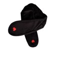 thumbnail image 3 of facefd Femmes Rouge Coeur Broderie Oreilles Bandeau Maquillage Maquillage Cheveux Wrap DIY Réglable Peluche Bandeau Coiffure, 3 of 6