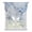 Blue, variant on Marble Blue Tie Up Curtains for Windows, Adjustable Rod Pocket Valance Shade, Modern Abstract Ink Painting Luxury Light Filtering Window Treatment for Kitchen Bedroom Living Room 34"x 45"