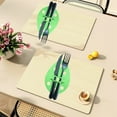 thumbnail image 4 of Michellecmm Easter Egg Shaped Cutlery Holder 4 Pcs Felt Flatware Bags Table Decorations for Party, 4 of 8