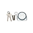 thumbnail image 2 of Global Door Controls Lever Handle Exit Device Trim with Storeroom Function in Oil-Rubbed Bronze Finish, 2 of 2