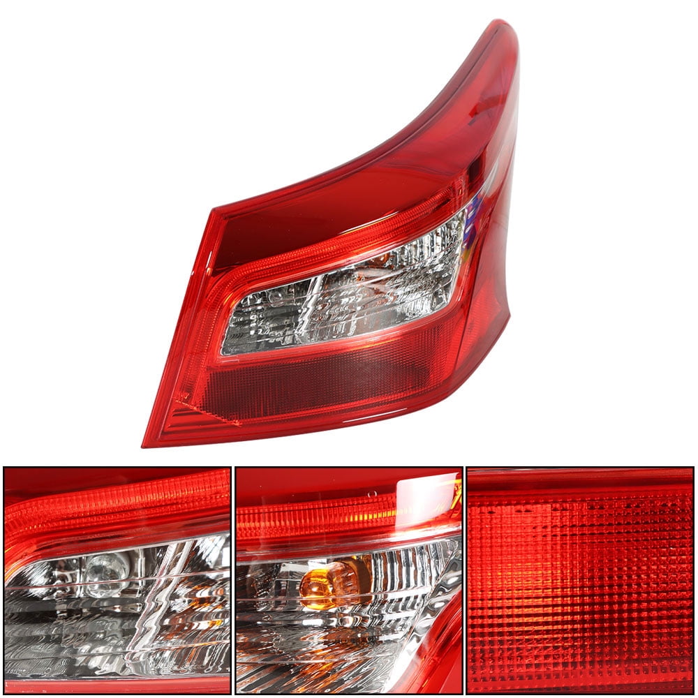 LABLT Tail Light Stop Lamp Right Outer Passenger Side for Car 2016