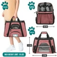 thumbnail image 2 of PetAmi Premium Airline Approved Soft Sided Pet Carrier, 2 of 7