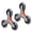 A, variant on Steel Shopping Cart Replacement Wheel Set of 2 Triangle Casters Smooth Rolling Cart Wheel for Easy Stair Climbing