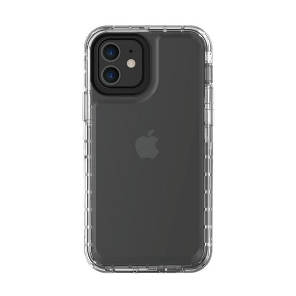 Clear Rugged Case with Built-in Microbial Protection for iPhone 12, iPhone 12 Pro