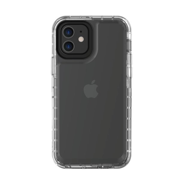 Clear Rugged Case with Built-in Microbial Protection for iPhone 12, iPhone 12 Pro