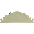 thumbnail image 4 of Ekena Millwork 28 1/2"W x 9 5/8"H x 2 3/4"P Scroll Angel Center with Scrolls, 4 of 6