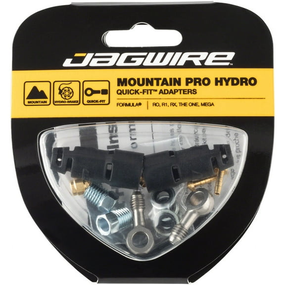 Jagwire Mountain Pro Disc Brake Hydraulic Hose Quick-Fit Adaptor Formula