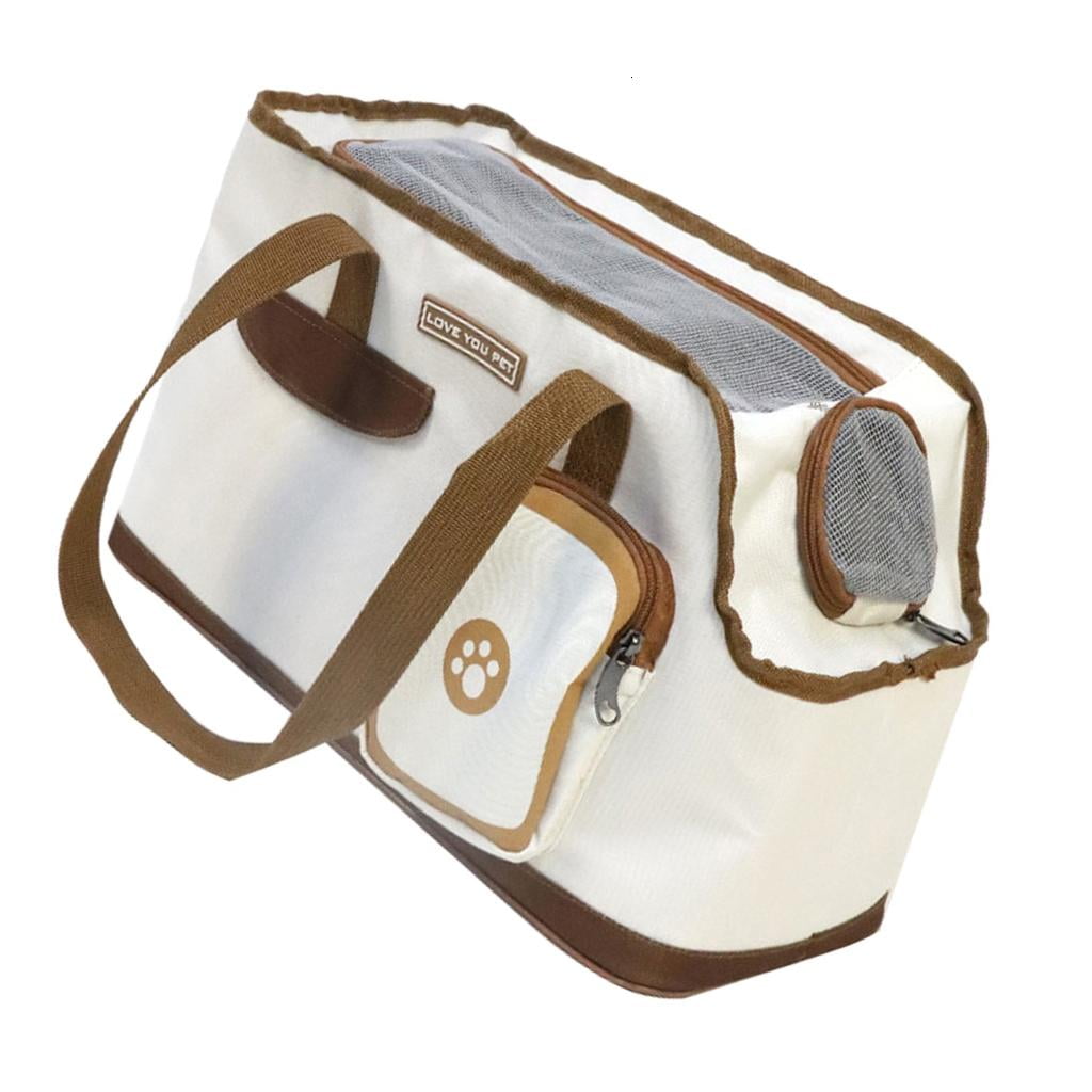 Necvior Pet Carriers Bag with Adjustable Straps Dog Carriers for Hiking Dog Travel Bag Outdoor Carrying Bag Pet Carriers Breathable