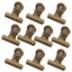 thumbnail image 2 of Clips de carpeta Sharpla para bolsas de alimentos Artesanía Bronce Clips de papel de carpeta, 2 of 7