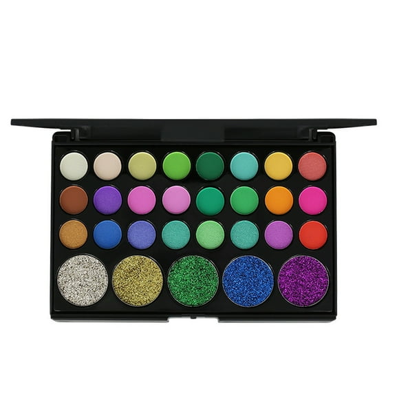 RKSTN Eyeshadow Palette Glitter Eye Shadow Powder Matte Eyeshadow Cosmetic Makeup A Eyeshadow Palette
