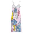 thumbnail image 6 of MANEKI WASH BLUE Sleeveless Dress summer dresses for women fairy dress women dresses, 6 of 6