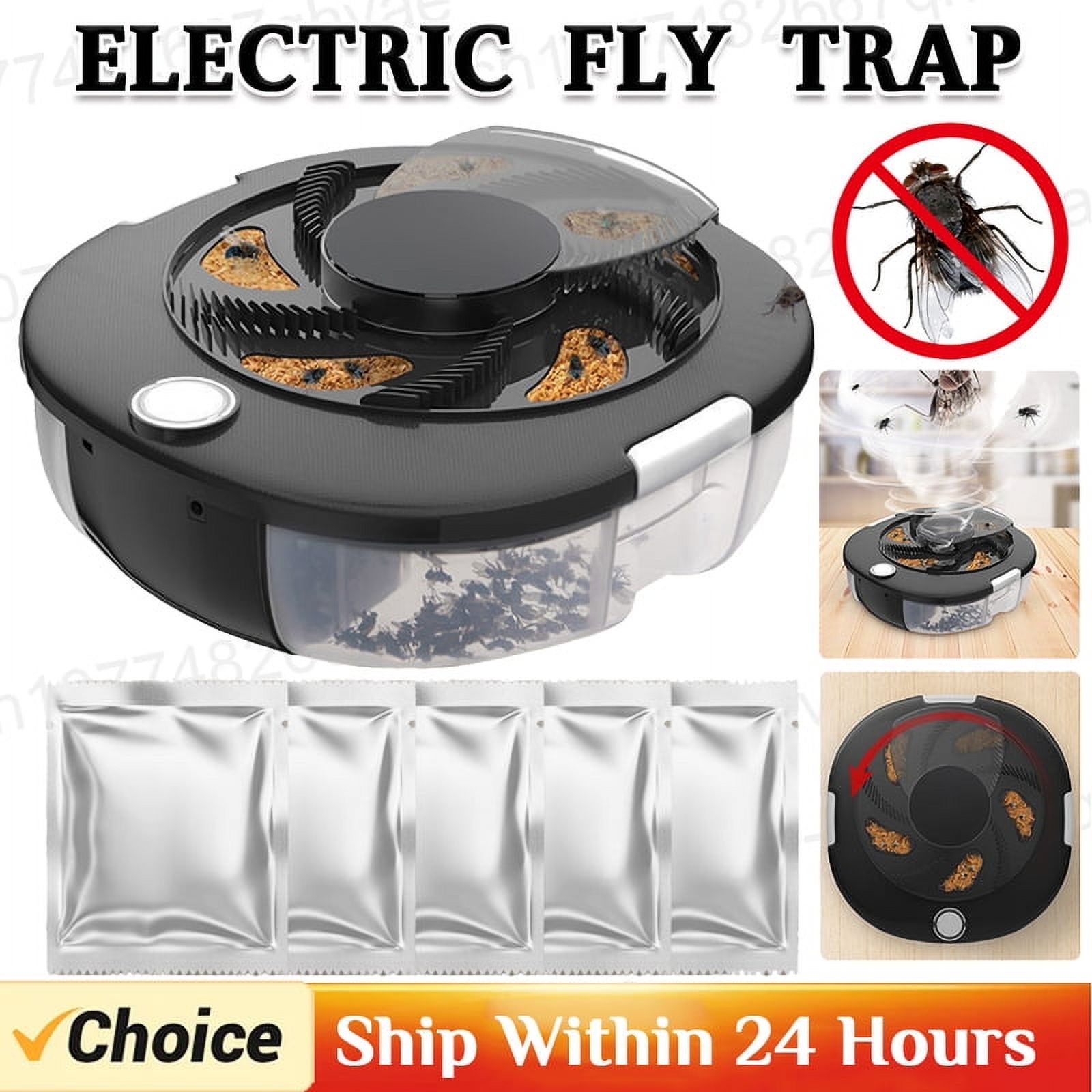 CAl Jianling CAI Jianling Electric Pest Killer Rechargeable/Plug Insect Pest Catcher Pest Reject Control Repeller Fly Trap Automatic Flycatcher