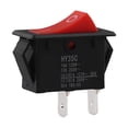 thumbnail image 1 of BTOER 1pc 125V/250V Rocker Switch ON-Off 2-Pin 16/12A Push Button Switch For HY35C For T10875 Grinder Air Compressor Accessories, 1 of 9