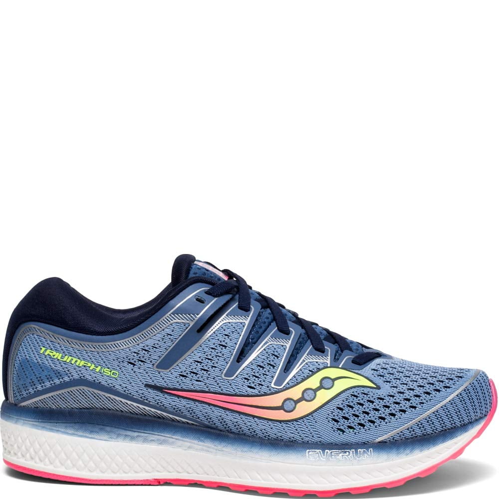 Saucony - Saucony Womens Triumph ISO 4 Running Shoe Sneaker - Blue/Navy ...