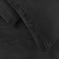 thumbnail image 5 of Ensemble de Draps Solides en Coton Égyptien 650 Fils Grand-Black, 5 of 5