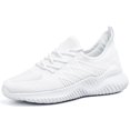 thumbnail image 1 of Zapatillas Akk White para mujer, para caminar, talla 8.5, espuma viscoelástica, 1 of 7