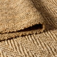 thumbnail image 5 of JONATHAN Y NATURAL FIBER 5 x 8 Area Rug, Espina Hand Woven Herringbone Chunky Jute - Natural, NFR101A-5, 5 of 9
