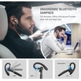 thumbnail image 3 of Auriculares Bluetooth, JOYHOOSH auricular Bluetooth con micrófono, auriculares Bluetooth Trucker 50 horas con estuche de carga, auriculares intrauditivos inalámbricos para negocios, oficina y conducción JM, 3 of 5