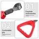 thumbnail image 3 of OUNONA Anillo De Asidero Rojo Para Y Metro Material Estable Multifuncional Y Agarre Cómodo, 3 of 7