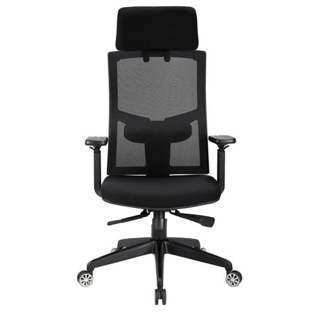 Ergonomic Mesh High Back Office Chair with Armrest and Adjustable
