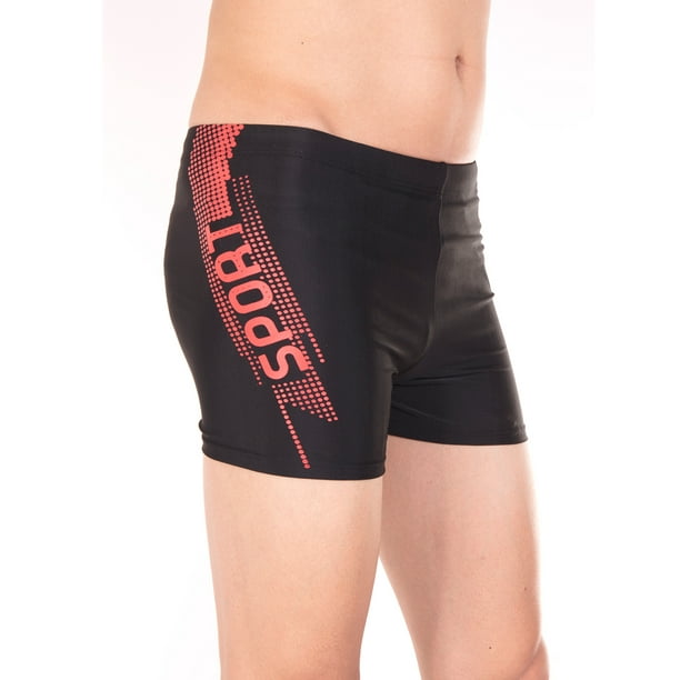 SAYFUT SAYFUT New Swim Jammers for Men Boy's Quick Dry Print Panel