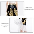 thumbnail image 2 of Praying Hands Chiffon Beach Dresses for Women, Stylish Summer Dresses for the Beach, 2 of 6