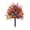 Multicolor, variant on Artificial Violet Stake Flowers 5 Pack Realistic Fake Plants Outdoor Garden Decoration UV Resistant Faux Picks for Patio Yard,White