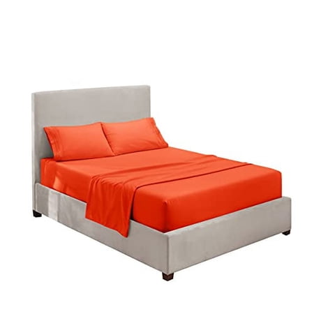 Clara Clark Bed Sheets, Premier 1800 Series 4 Piece Bed Set, Deep Pocket Brushed Microfiber, Wrinkle, Fade, Stain Resistant,