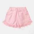 thumbnail image 4 of Zshosam Baby Shorts Girl Toddler Kids Baby Boy Girl Shorts Elastic Waist Shorts Summer Casual Short Pants Bottoms Size 9T 10T,(Pink 9-10 Years), 4 of 5