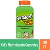 Flintstones Sour Gummy Kids Vitamins with Vitamins C, B6, A & D, 180 Count