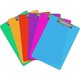 thumbnail image 1 of 2026 Coloured Plastic Clipboards | (a4 Size) Multi Pack Clipboard | Holds 100 Sheets! | Acrylic Clipboards With Low Profile Clip &, 1 of 5