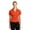 Bright Orange, variant on Sport-Tek Women's 100 Percent Polyester Dri-Mesh V-Neck Polo. L469