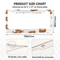 thumbnail image 7 of Aluminum License Plate Frame 2 Pack Car Exterior Accessory Car Tag Holder for Front Rear Plates Cars Decor Cute Yaks Cow Pattern, 7 of 7