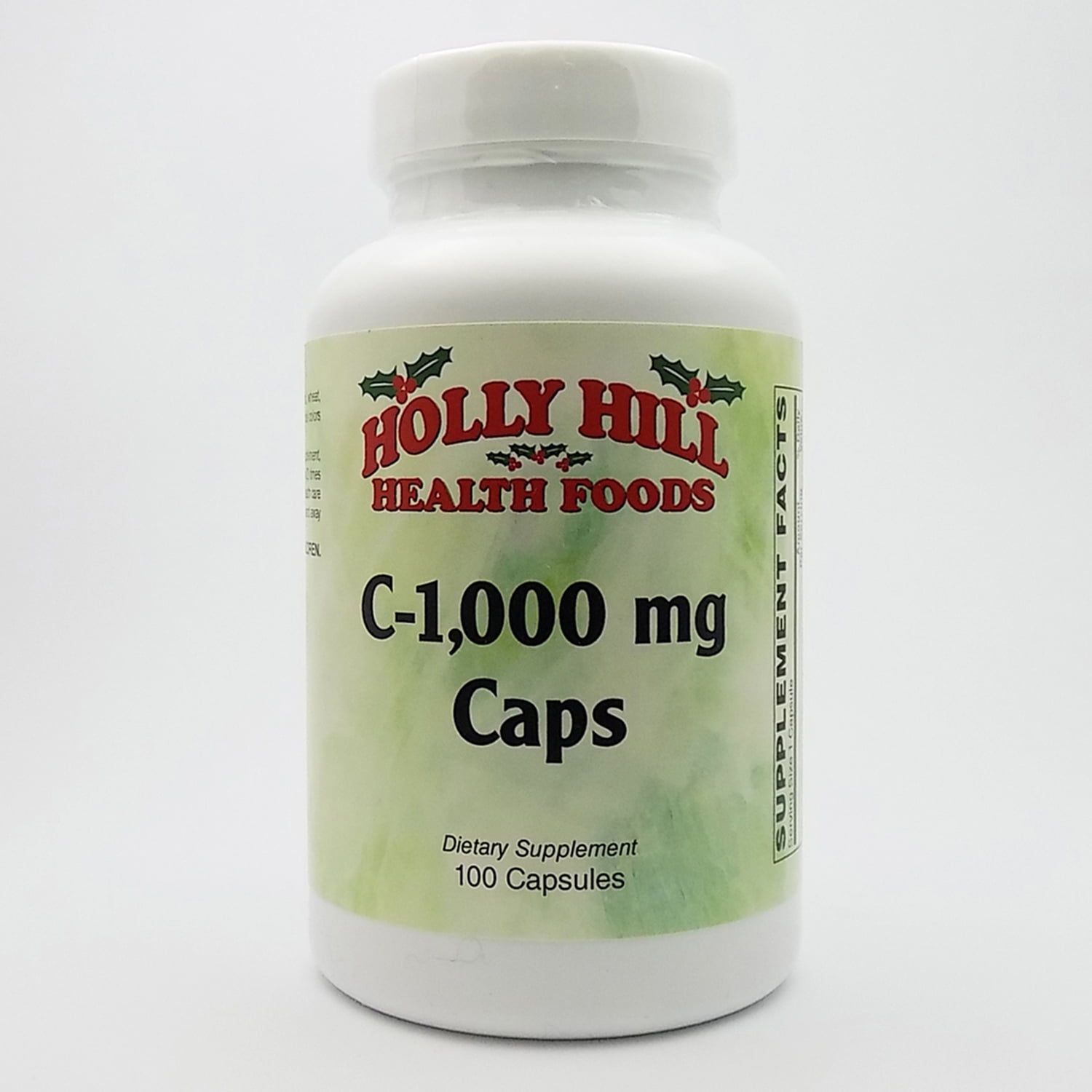 Holly Hill Health Foods, C1000 MG, 100 Capsules