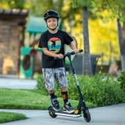 GOTRAX XoomPlus Foldable Electric Scooter for Kids Ages 6+, 150W Motor, 5 LED Modes, 132lb Limit, Adjustable & Portable
