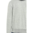 thumbnail image 5 of X RAY JEANS Mens Full-Zip Sweater Jacket With Fluffy Fleece Lined Hood, Oatmeal, S, 5 of 5