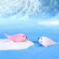 thumbnail image 5 of 3Pcs Miniature Seal Animal Model Ornament Fairy Garden Sea Aquarium DIY Decor, 5 of 8