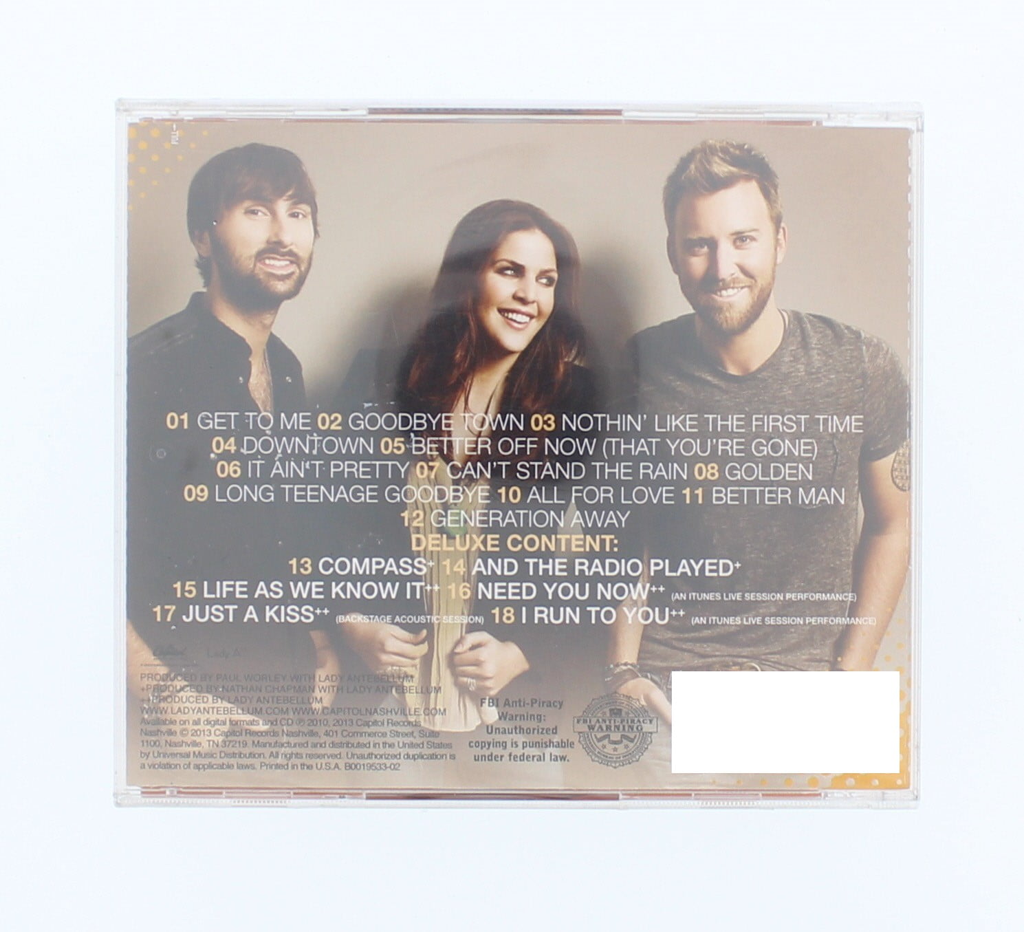 Lady a - Golden - Music & Performance - CD - Walmart.com