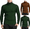 Army Green, variant on Frnrwgo Mens Sweater Turtleneck Ribbed Knit Oversized Long Sleeve Casual Winter Top