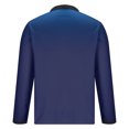 thumbnail image 6 of UVEASISHA Polo Shirts for Men Quick Dry Long Sleeve Eyelet Golf Shirts Stylish Gradient Button Work Shirts Moisture Wicking Performance Athletic Tennis Shirt with Pocket Navy S, 6 of 7