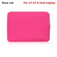 thumbnail image 1 of Laptopväska Fodral Case Cover ROSE RED FÖR 17-17,4 TUM rose red rose red, 1 of 5