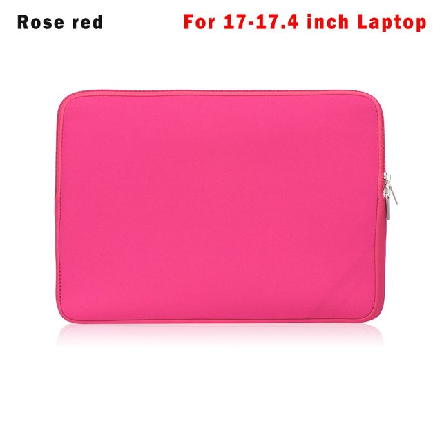 Laptopväska Fodral Case Cover ROSE RED FÖR 17-17,4 TUM rose red rose red