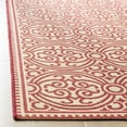 thumbnail image 3 of SAFAVIEH Linden Odetta Damask Runner Rug, Red/Cream, 2' x 8', 3 of 6
